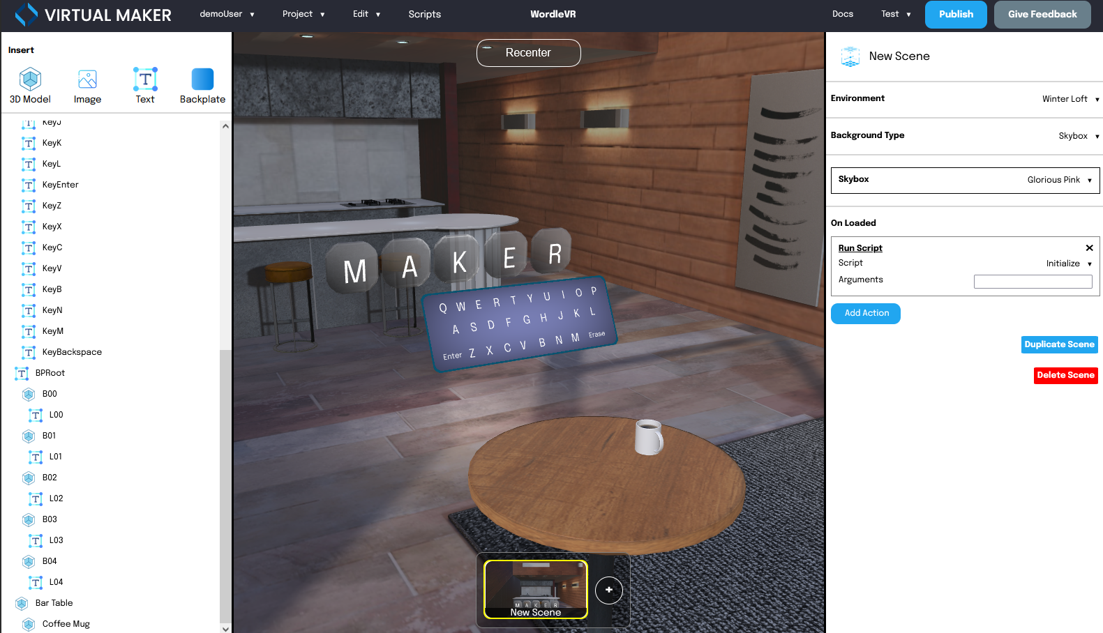 Virtual Maker Make Interactive D And VR Scenes In Your Browser